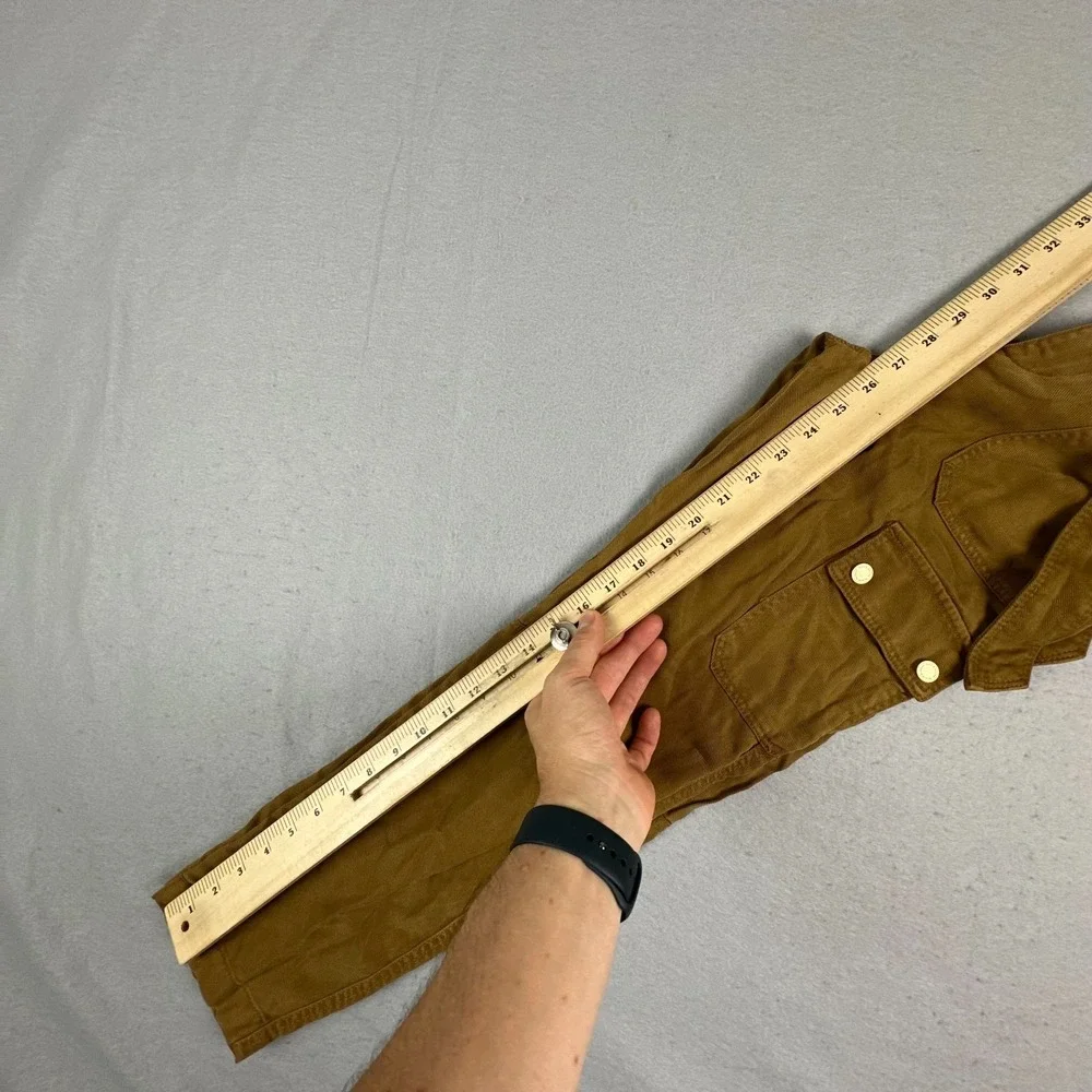 White House Black Market Brown tracksuit Jacket S cargo Pants 0 Stretch Set NEW - Picture 12 of 16